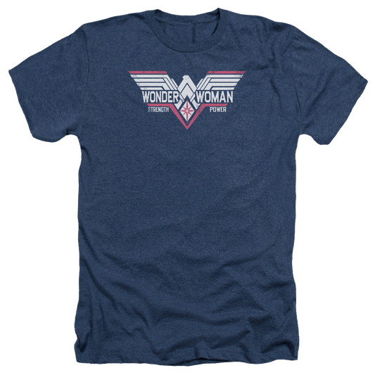 Batman v Superman Thunder Logo - Men's Heather T-Shirt Style001