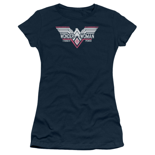Batman v Superman Thunder Logo - Juniors T-Shirt