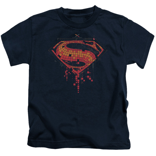Batman v Superman Tech Super Logo - Kid's T-Shirt Style001