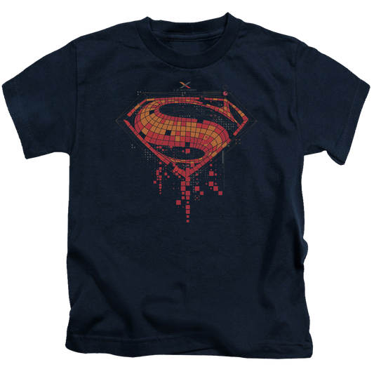 Batman v Superman Tech Super Logo - Kid's T-Shirt