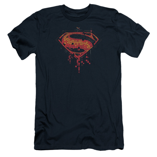 Batman v Superman Tech Super Logo - Men's Slim Fit T-Shirt