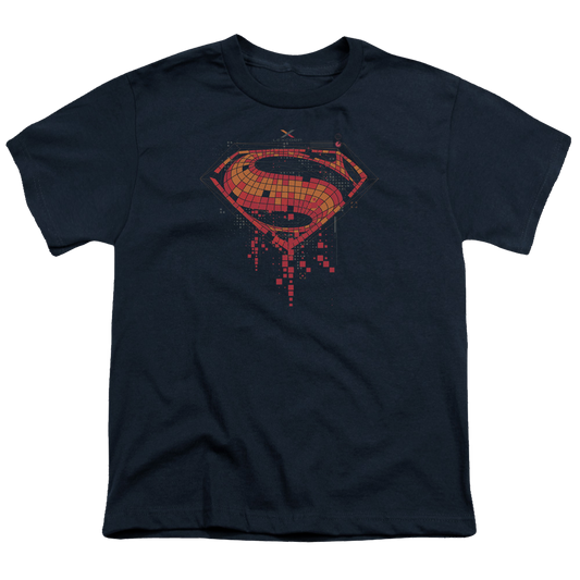 Batman v Superman Tech Super Logo - Youth T-Shirt Style001