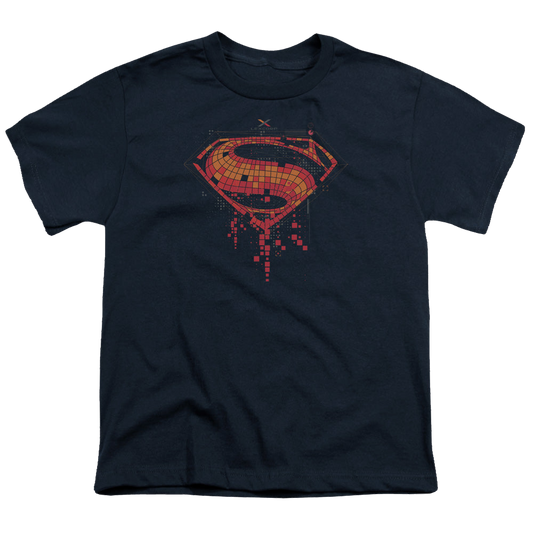 Batman v Superman Tech Super Logo - Youth T-Shirt