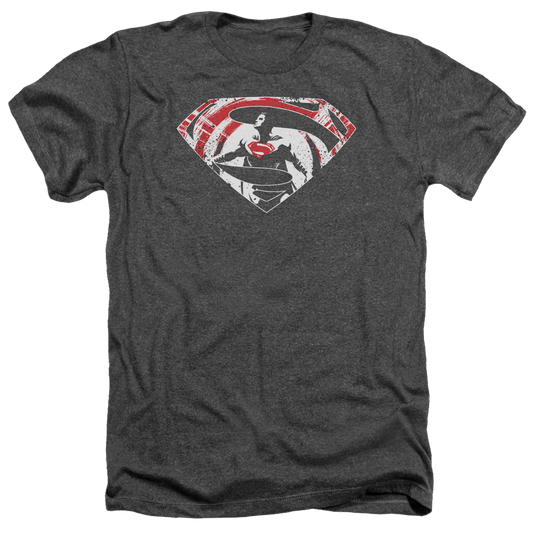 Batman v Superman Super Splatter Logo - Men's Heather T-Shirt