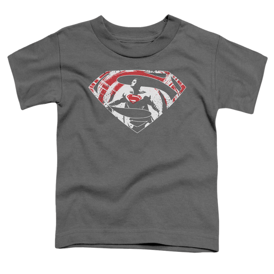 Batman v Superman Super Splatter Logo - Kid's T-Shirt Style001