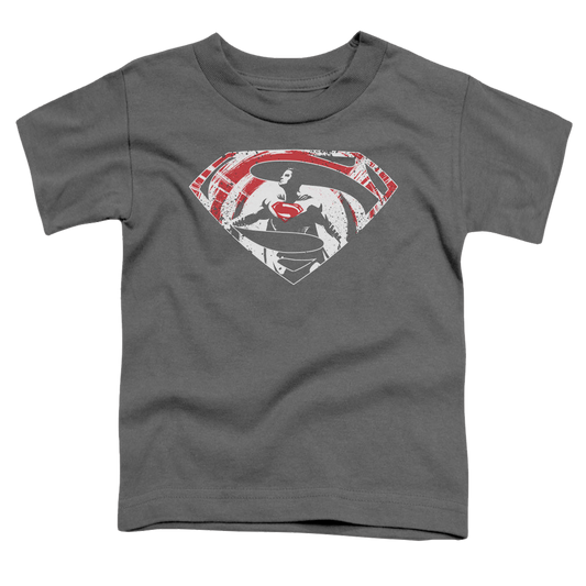 Batman v Superman Super Splatter Logo - Kid's T-Shirt