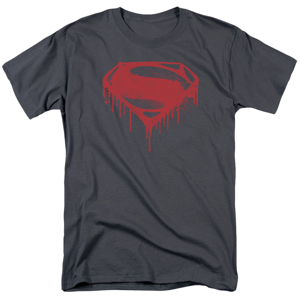 Batman v Superman Splattered - Men's Regular Fit T-Shirt Style001