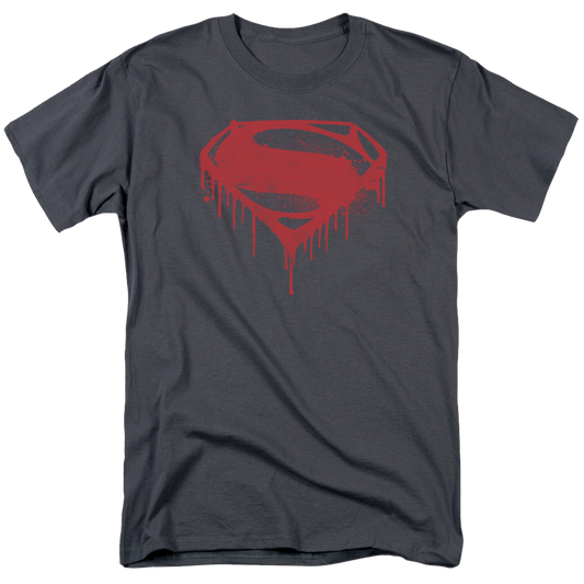 Batman v Superman Splattered - Men's Regular Fit T-Shirt Style001