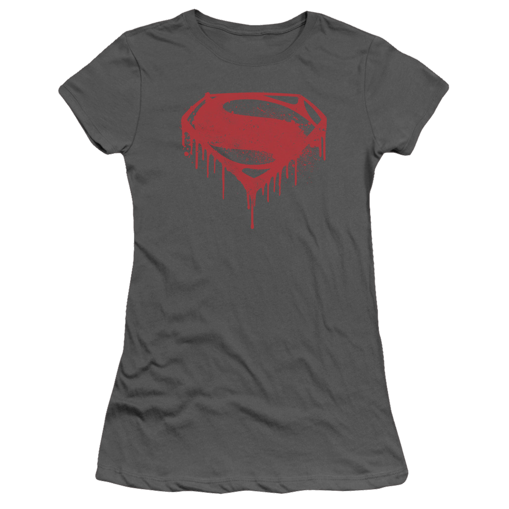 Batman v Superman Splattered - Juniors T-Shirt Style001
