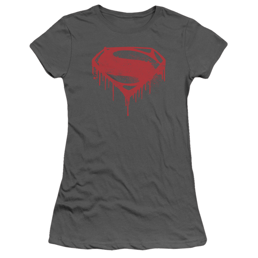 Batman v Superman Splattered - Juniors T-Shirt Style001