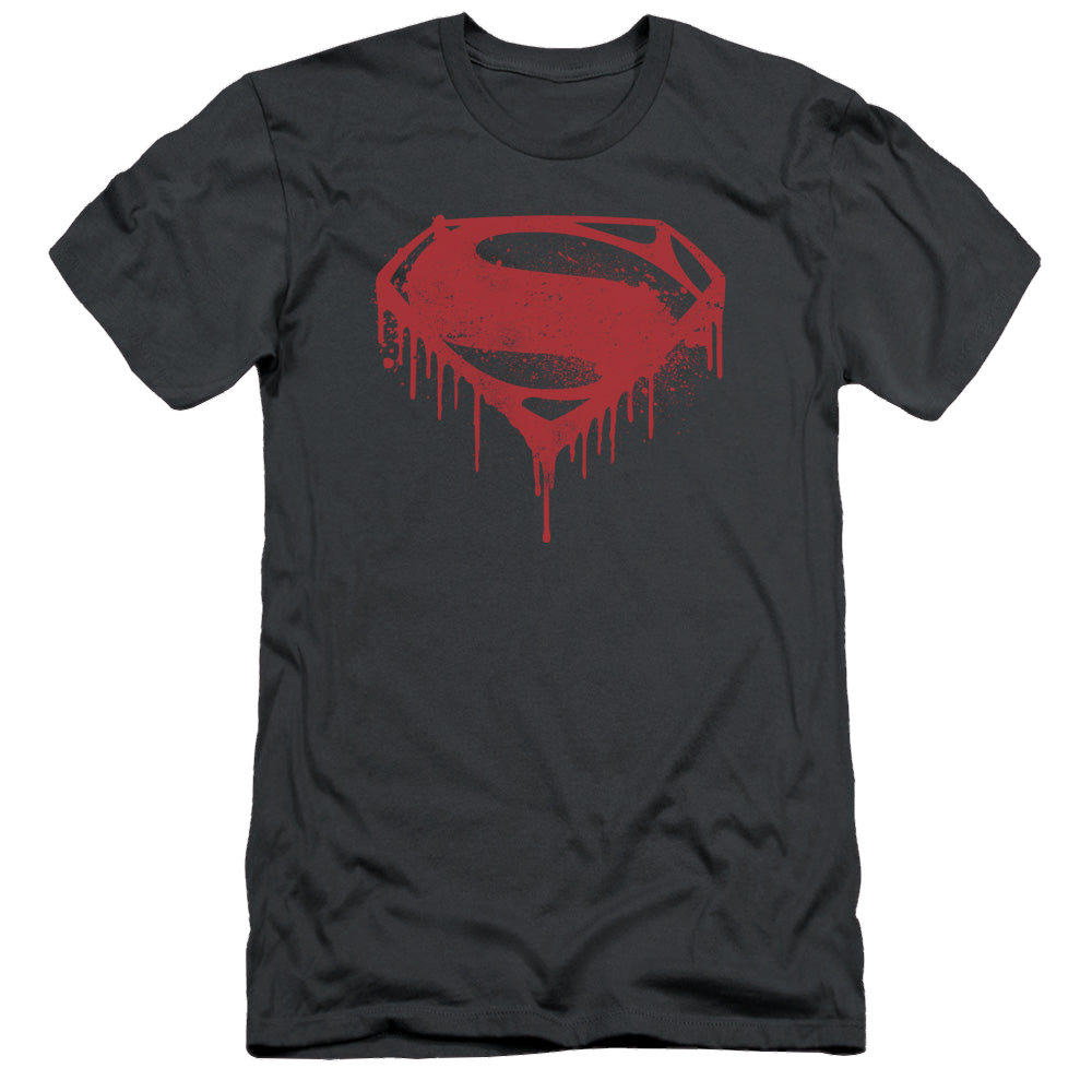 Batman v Superman Splattered - Men's Slim Fit T-Shirt