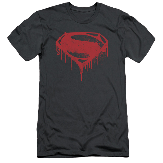 Batman v Superman Splattered - Men's Slim Fit T-Shirt