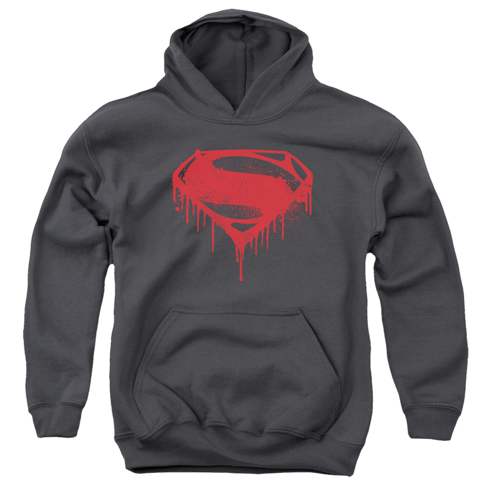 Batman v Superman Splattered - Youth Hoodie