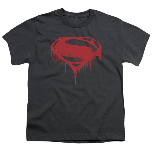 Batman v Superman Splattered - Youth T-Shirt