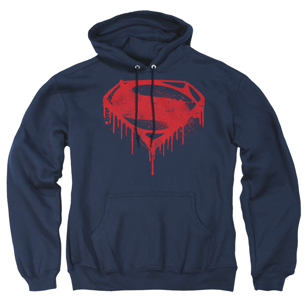 Batman v Superman Splattered - Pullover Hoodie Style002