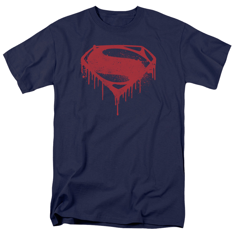 Batman v Superman Splattered - Men's Regular Fit T-Shirt Style002