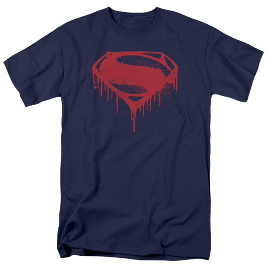 Batman v Superman Splattered - Men's Regular Fit T-Shirt Style002
