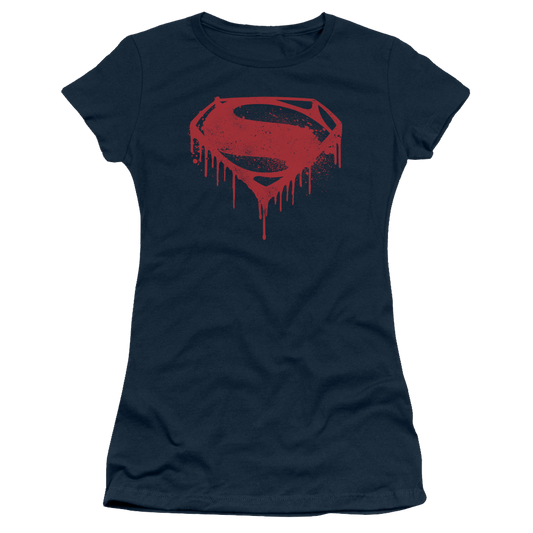 Batman v Superman Splattered - Juniors T-Shirt Style002