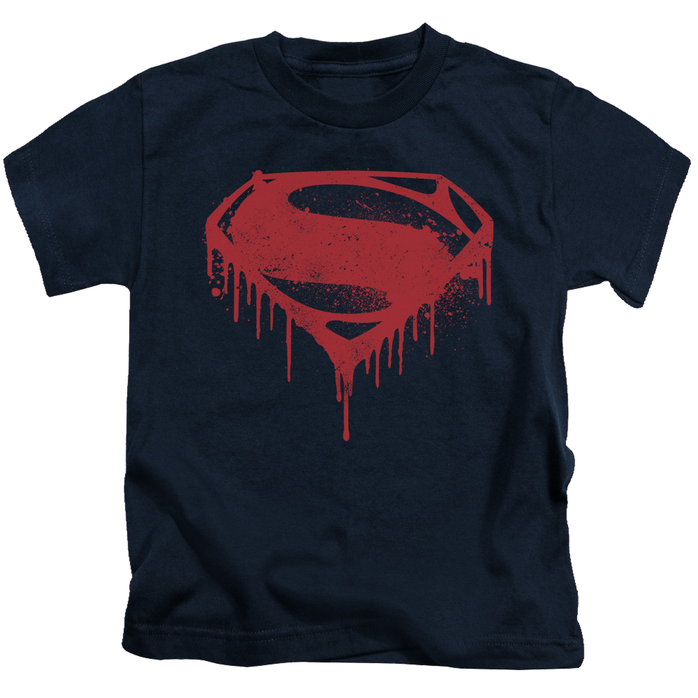 Batman v Superman Splattered - Kid's T-Shirt Style002