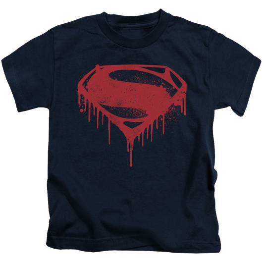 Batman v Superman Splattered - Kid's T-Shirt Style002