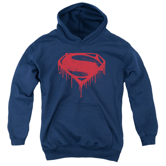 Batman v Superman Splattered - Youth Hoodie Style002