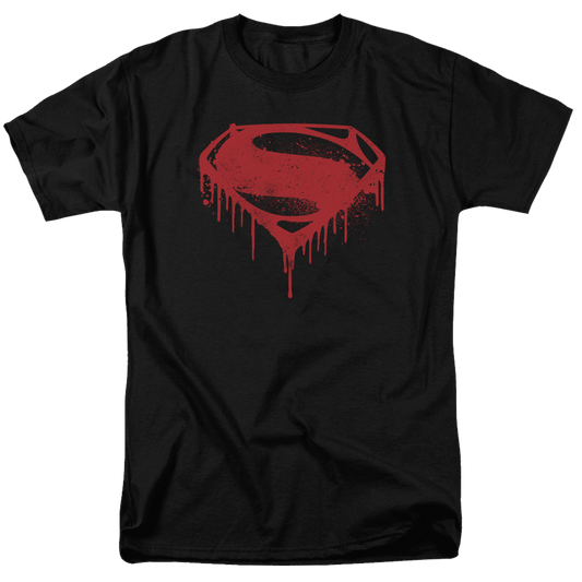 Batman v Superman Splattered - Men's Regular Fit T-Shirt Style003