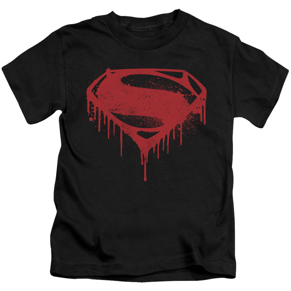 Batman v Superman Splattered - Kid's T-Shirt Style003
