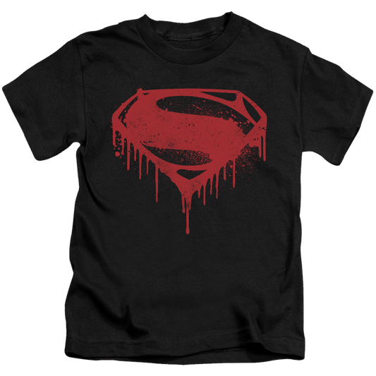 Batman v Superman Splattered - Kid's T-Shirt Style003