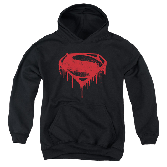 Batman v Superman Splattered - Youth Hoodie Style003