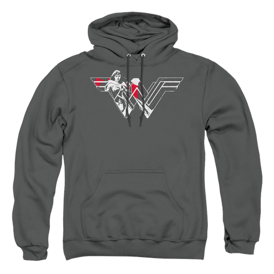 Batman v Superman Wonder Splatter Logo - Pullover Hoodie Style001