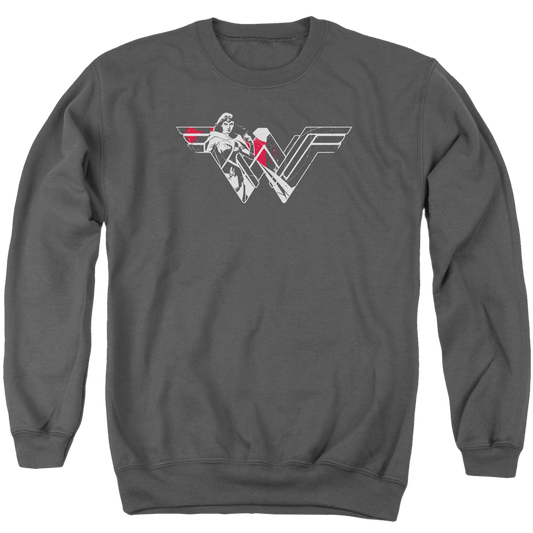 Batman v Superman Wonder Splatter Logo - Men's Crewneck Sweatshirt