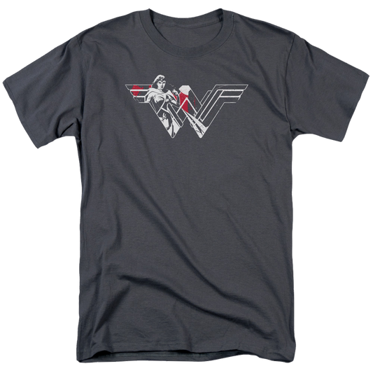 Batman v Superman Wonder Splatter Logo - Men's Regular Fit T-Shirt Style001