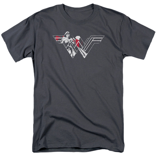 Batman v Superman Wonder Splatter Logo - Men's Regular Fit T-Shirt