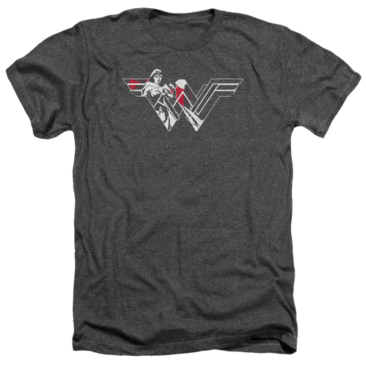 Batman v Superman Wonder Splatter Logo - Men's Heather T-Shirt Style001