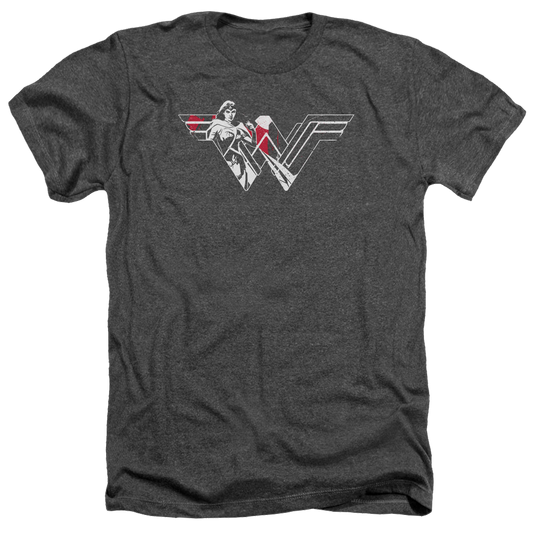 Batman v Superman Wonder Splatter Logo - Men's Heather T-Shirt