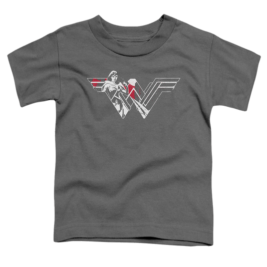Batman v Superman Wonder Splatter Logo - Kid's T-Shirt