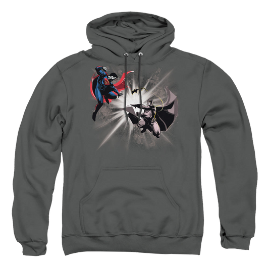 Batman v Superman Fight Burst - Pullover Hoodie Style001