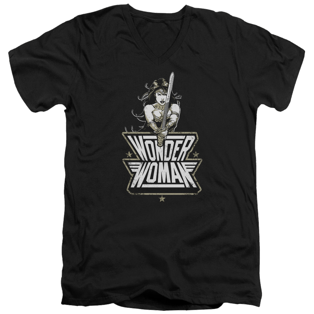 Batman v Superman Tough - Men's V-Neck T-Shirt Style001