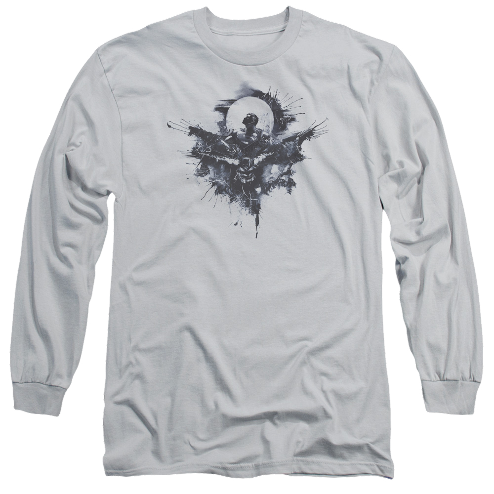 Batman v Superman Splatter - Men's Long Sleeve T-Shirt