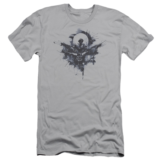 Batman v Superman Splatter - Men's Slim Fit T-Shirt Style001