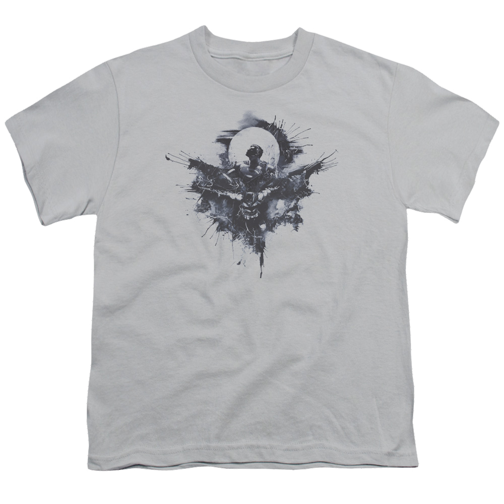 Batman v Superman Splatter - Youth T-Shirt