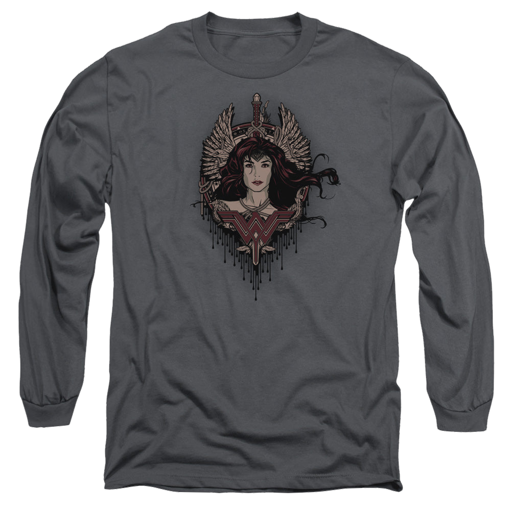Batman v Superman Winged Goddess - Men's Long Sleeve T-Shirt
