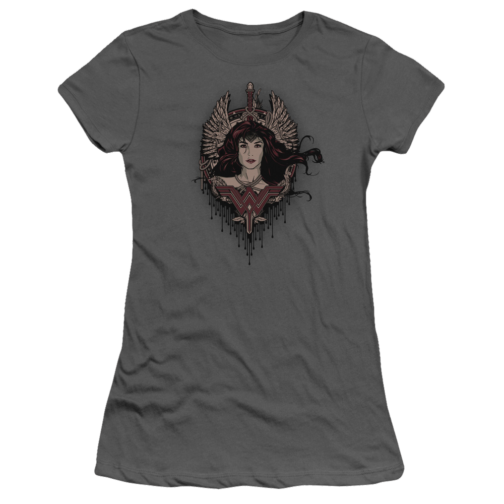 Batman v Superman Winged Goddess - Juniors T-Shirt Style001
