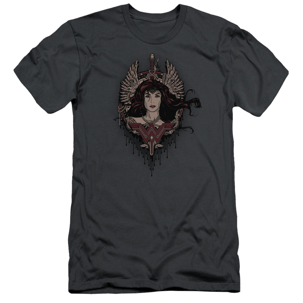 Batman v Superman Winged Goddess - Men's Slim Fit T-Shirt