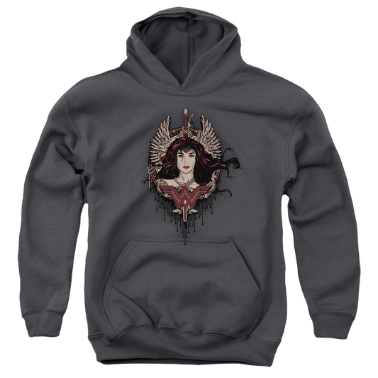 Batman v Superman Winged Goddess - Youth Hoodie