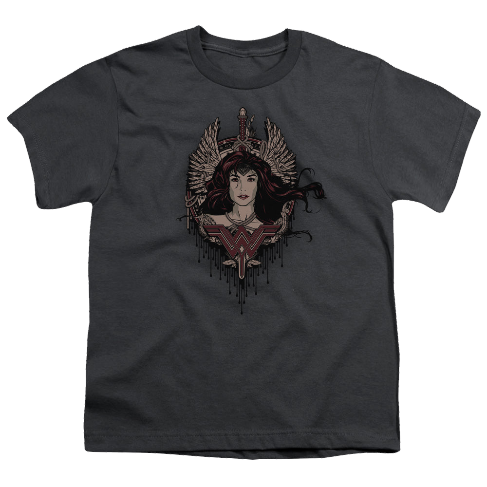 Batman v Superman Winged Goddess - Youth T-Shirt