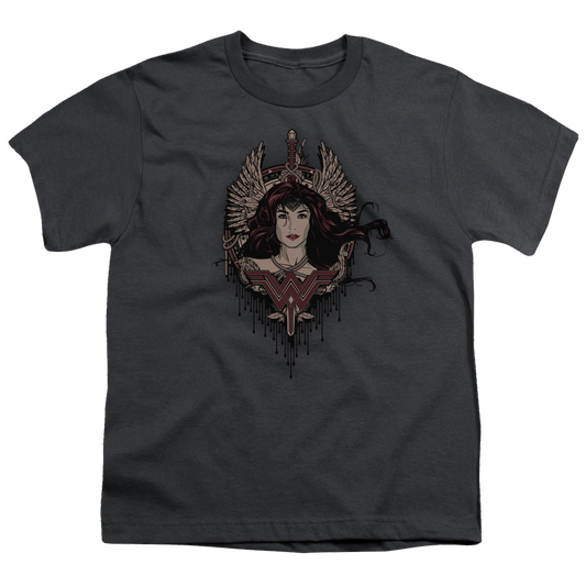 Batman v Superman Winged Goddess - Youth T-Shirt