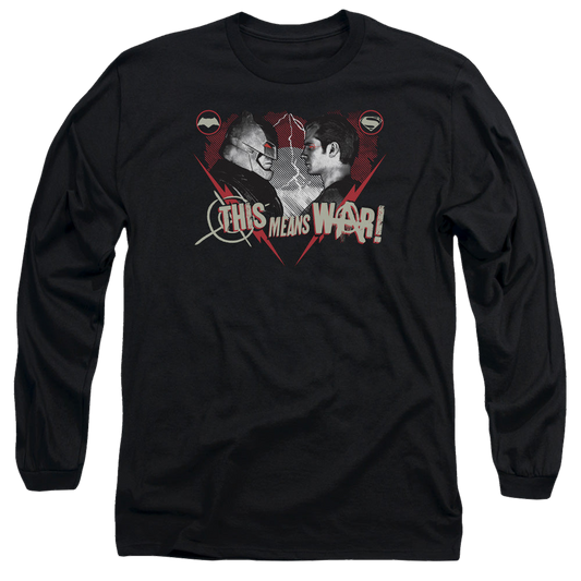 Batman v Superman This Means War - Men's Long Sleeve T-Shirt Style001