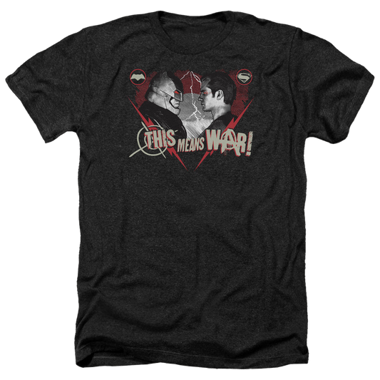 Batman v Superman This Means War - Men's Heather T-Shirt