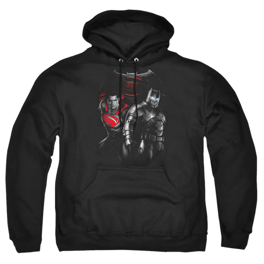 Batman v Superman Stand Off - Pullover Hoodie Style001